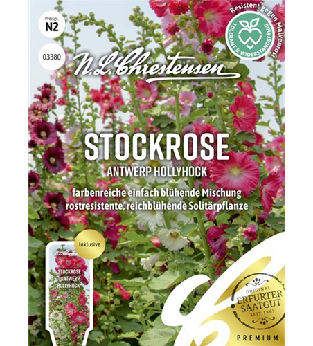 Stockrosensamen 'Antwerp Hollyhock'