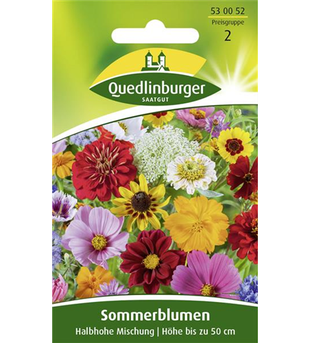 Halbhohe Sommerblumen-Samen