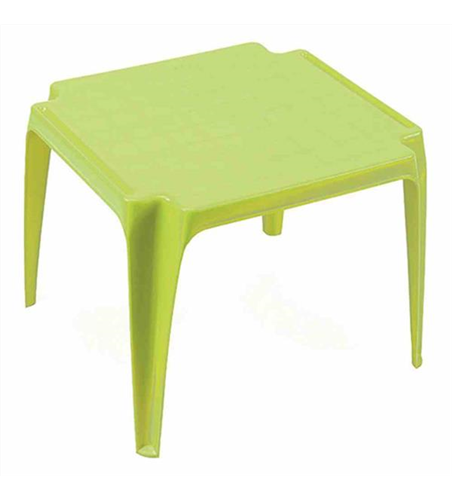 Progarden Kindertisch 50x50x44 cm grün Kunststoff 