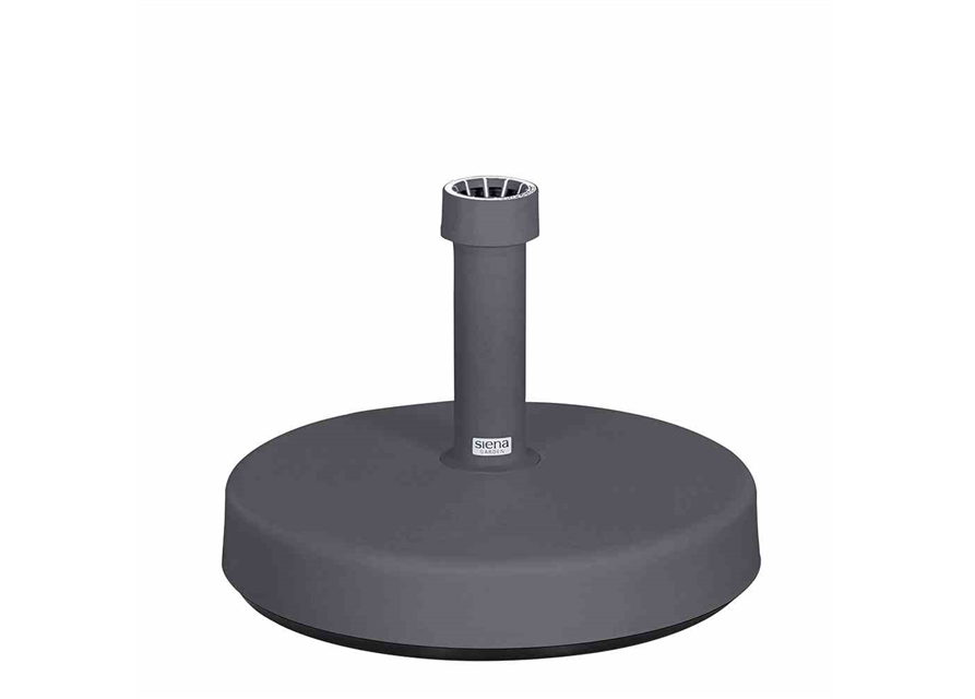 Siena Garden Schirmständer 25 kg, Ø 46x11 cm anthrazit Fiedlers