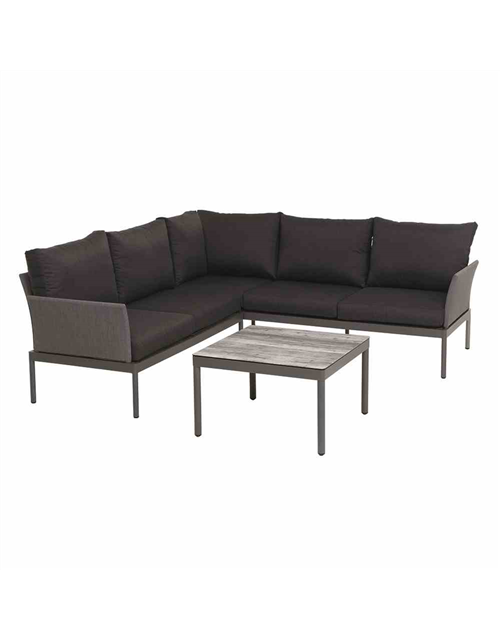 Siena Garden Carim Lounge Sessel 80x76,5x71,5 cm matt graphit