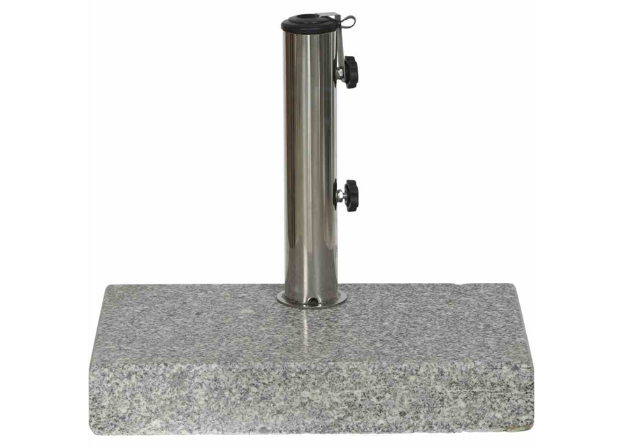 Siena Garden Schirmständer Granit 45x28x7,5 cm 25 kg, hellgrau