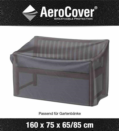 Aerocover Schutzhülle für Gartenbank 160x75xH65/85 cm