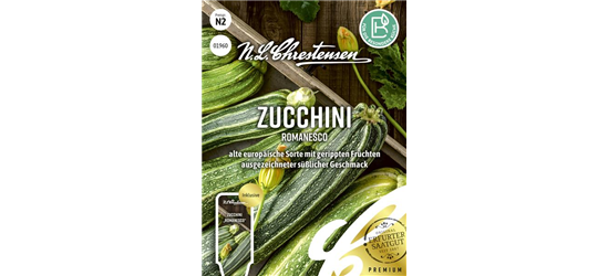 Zucchinisamen 'Costates Romanesco'