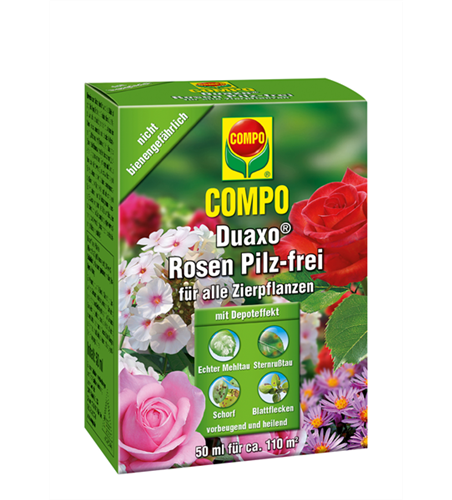 Compo Duaxo Rosen Pilz-frei für alle Zierpflanzen 