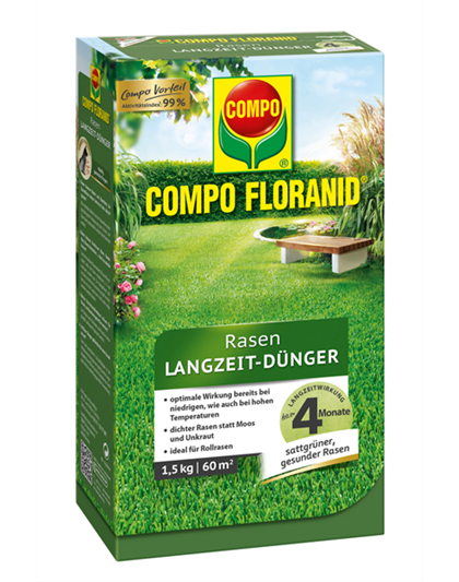 Compo FLORANID Rasen-Langzeitdünger 