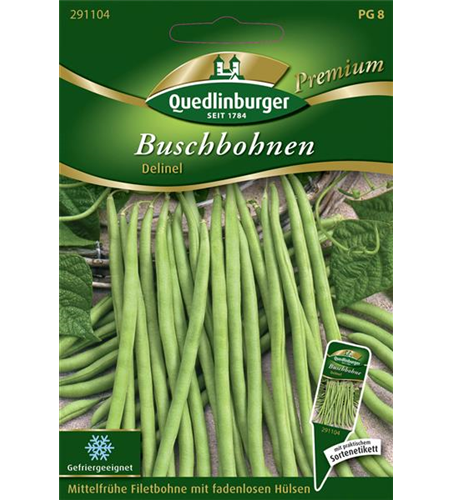 Buschbohne 'Maxi' Phaseolus vulgaris Bohnen Samen für ca 7-9 lfm 4360 