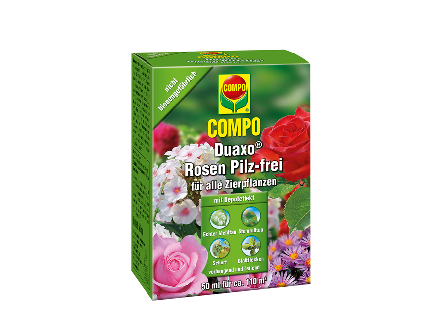 Compo Duaxo Rosen Pilz-frei für alle Zierpflanzen 
