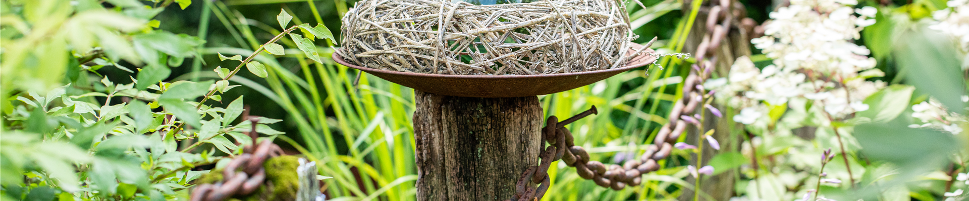 Gartengestaltung mit Dekor – fantasievolle Gartendekoration