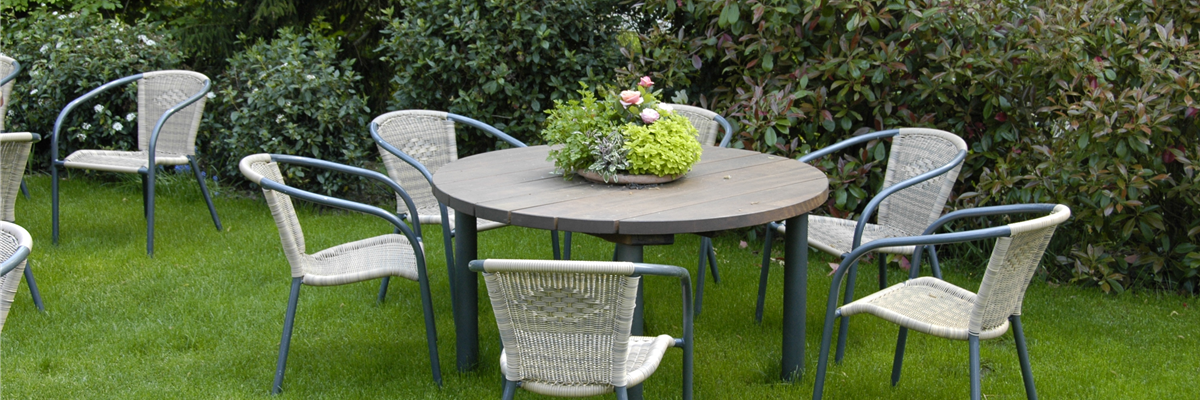 Sitzgruppe im Garten