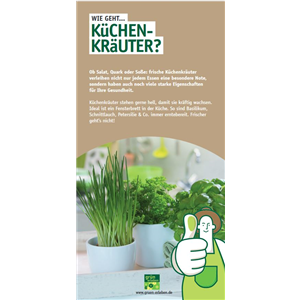 WIE GEHT... KüCHENKRäUTER WIE GEHT... KüCHENKRäUTER