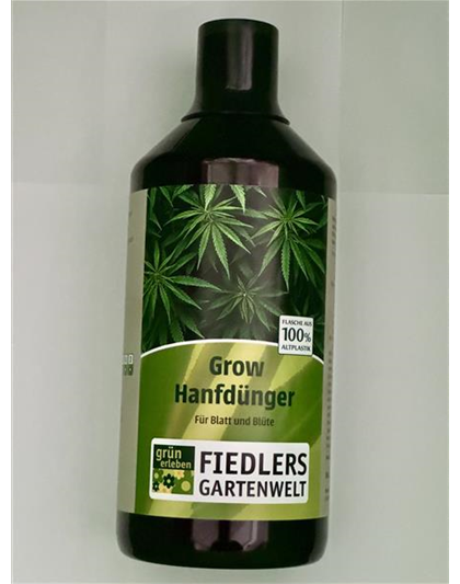 Grow Hanfdünger 1 Liter Fiedlers Gartenwelt