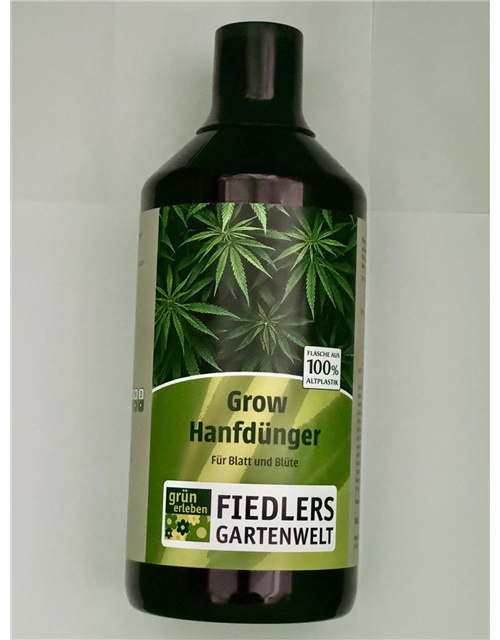 Grow Hanfdünger 1 Liter Fiedlers Gartenwelt